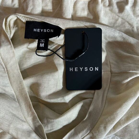 HEYSON Women's Short Sleeve Loose Fit Bodysuit - Size M - Picture 4 of 6